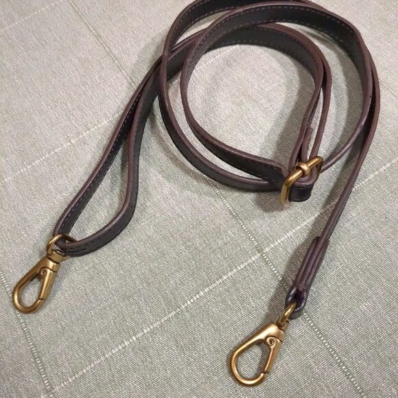 Fossil Felicity Satchel Black Leather Strap Bag - Picture 2 of 8